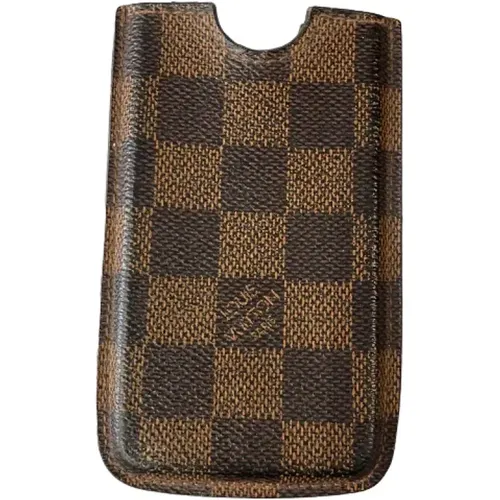 Vintage Leather Louis Vuitton Bag , female, Sizes: ONE SIZE - Louis Vuitton Vintage - Modalova