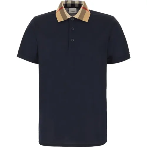 Klassisches Polo-Shirt für Männer , Herren, Größe: XL - Burberry - Modalova