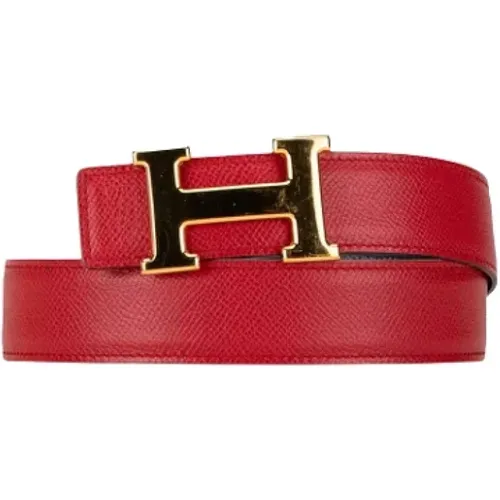 Pre-owned Leather belts , female, Sizes: ONE SIZE - Hermès Vintage - Modalova