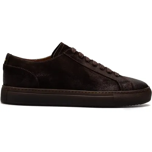 High-Quality Suede Sneakers , male, Sizes: 8 1/2 UK, 10 UK, 6 UK, 7 UK, 8 UK - Doucal's - Modalova