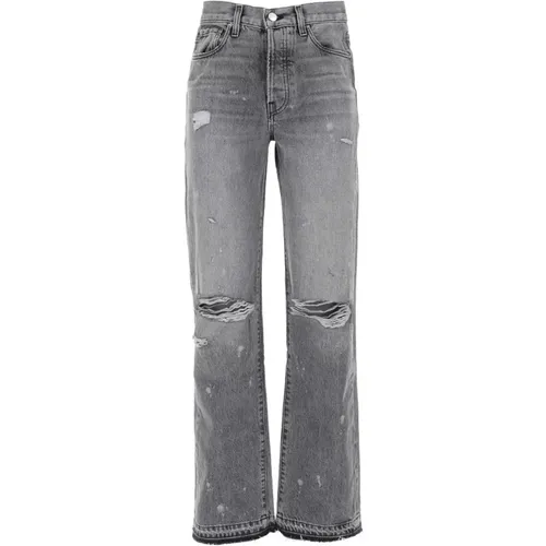 Graue Denim Jeans - Stilvoll und Trendig , Damen, Größe: W25 - Amiri - Modalova