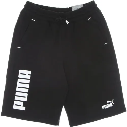 Colorblock Casual Shorts Schwarz , Herren, Größe: XS - Puma - Modalova