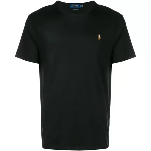 Custom slim fit t-shirt , male, Sizes: XL, M, 2XL, L - Ralph Lauren - Modalova