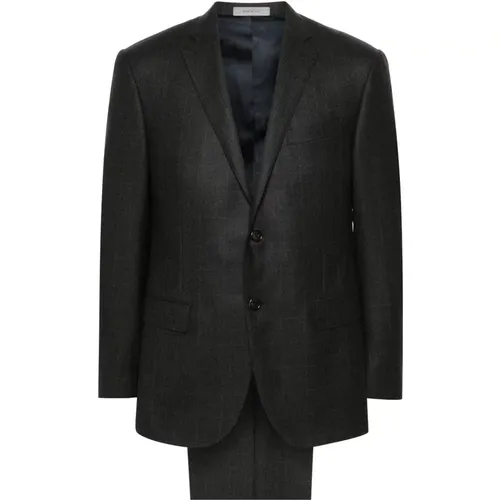 Luxury Wool Cashmere Suit Drop 7 , male, Sizes: 2XL, XL, L - Corneliani - Modalova