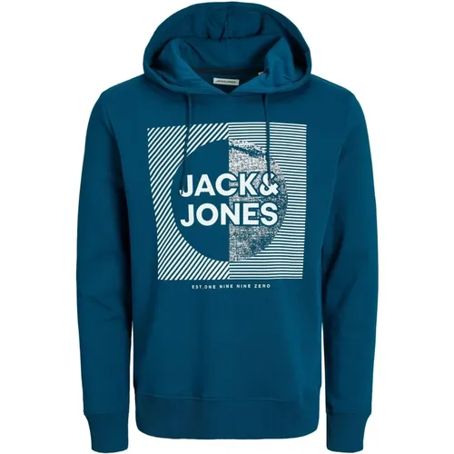 Jack Jones Hoodie Stein Kapuzensweatshirt , Herren, Größe: M - jack & jones - Modalova