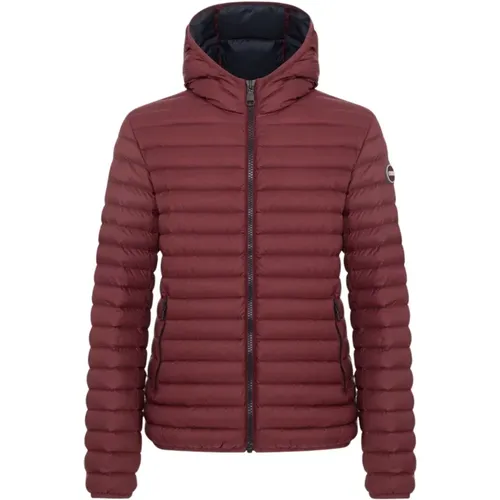 Kurze Herren Steppjacke mit Kapuze - Colmar - Modalova