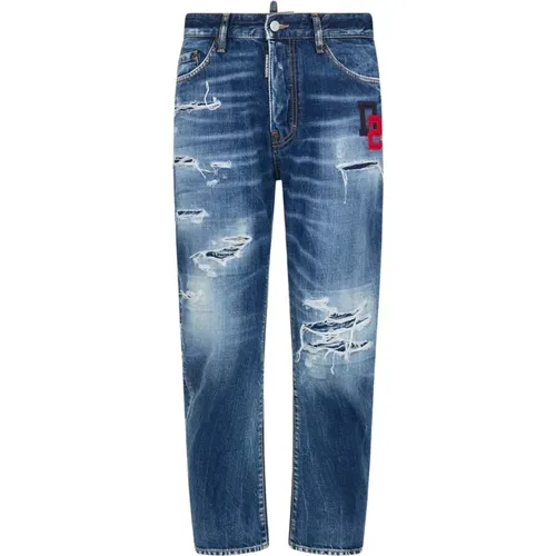 Blaue Jeans für Männer , Herren, Größe: L - Dsquared2 - Modalova