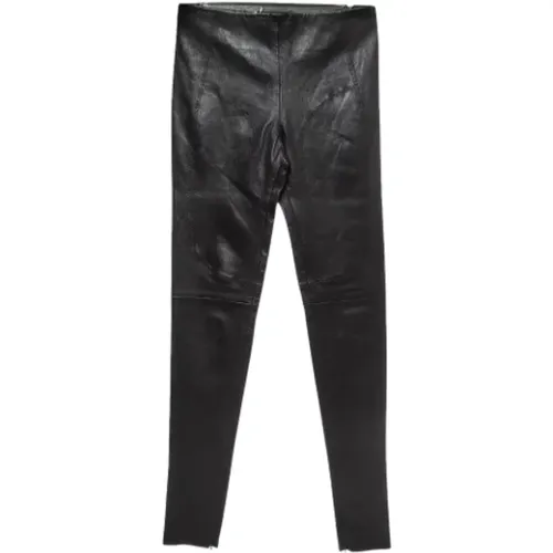 Pre-owned Leather bottoms , female, Sizes: M - Balenciaga Vintage - Modalova