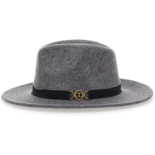 Grey Hats Set with Cappello , female, Sizes: ONE SIZE - Twinset - Modalova