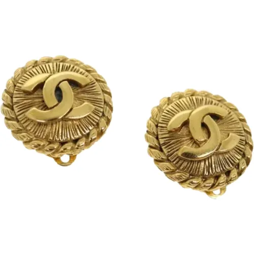 Pre-owned Metal chanel-jewelry , female, Sizes: ONE SIZE - Chanel Vintage - Modalova