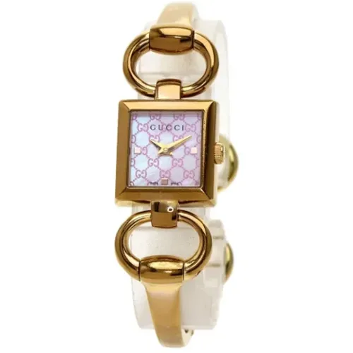 Pre-owned Metal Gucci Watch , female, Sizes: ONE SIZE - Gucci Vintage - Modalova