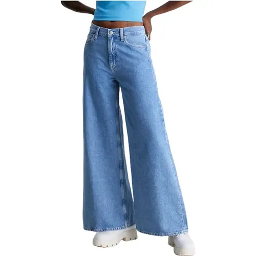 Weite Jeans für Frauen , Damen, Größe: W28 - Calvin Klein - Modalova