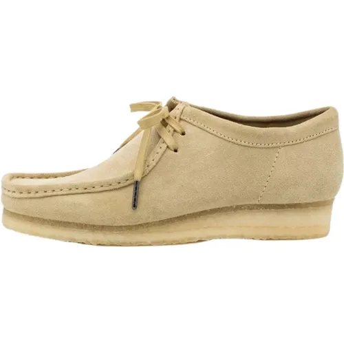 Laced Shoes , male, Sizes: 9 UK, 8 1/2 UK, 8 UK - Clarks - Modalova