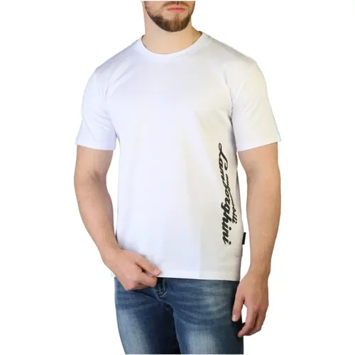 T-Shirt B3Xvb7B5 , male, Sizes: L, 2XL, XL, S, M - Automobili Lamborghini - Modalova
