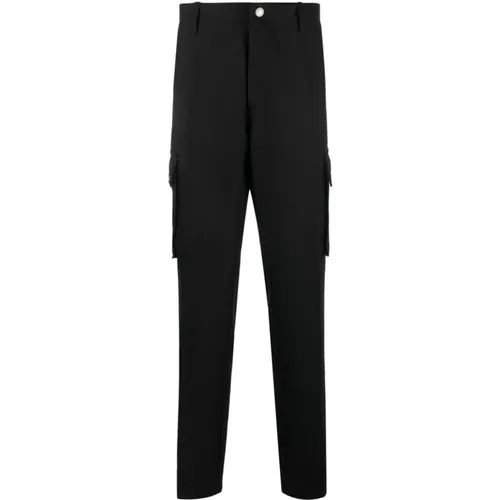 Wool Cargo Trousers , male, Sizes: XL, L - Versace - Modalova