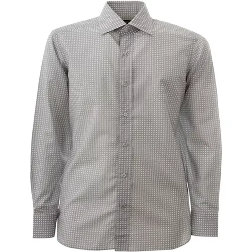 Elegant Cotton Shirt Men , male, Sizes: M - Tom Ford - Modalova