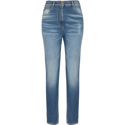 Slim-fit denim jeans Balmain - Balmain - Modalova