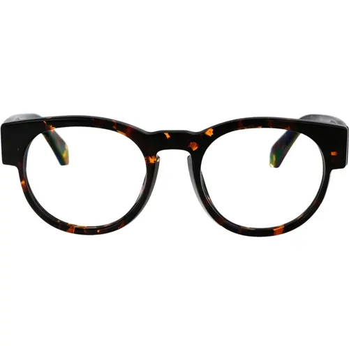 Stylish Optical Style 58 Glasses , unisex, Sizes: 51 MM - Off White - Modalova