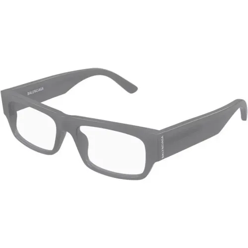 Grey Frame Stylish Glasses , unisex, Sizes: 53 MM - Balenciaga - Modalova