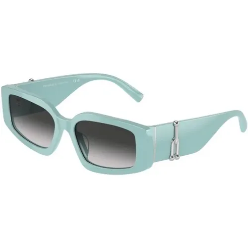 Blaue Rahmen Graue Verlaufslinse Sonnenbrille,Blaue Rahmen Graue Verlauf Sonnenbrille - Tiffany - Modalova