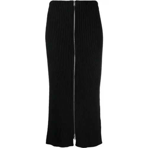 Knit skirt , female, Sizes: 2XS, S - Jil Sander - Modalova