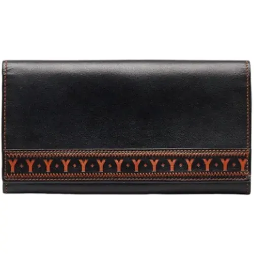 Pre-owned Leather Wallet - Saint Laurent AB Good Condition , unisex, Sizes: ONE SIZE - Saint Laurent Vintage - Modalova