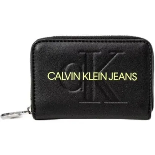 Women Wallet with Zip , female, Sizes: ONE SIZE - Calvin Klein - Modalova