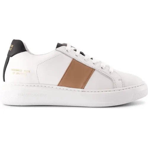 Handgefertigte weiße nackte Sneaker , Damen, Größe: 36 EU - NATIONAL STANDARD - Modalova