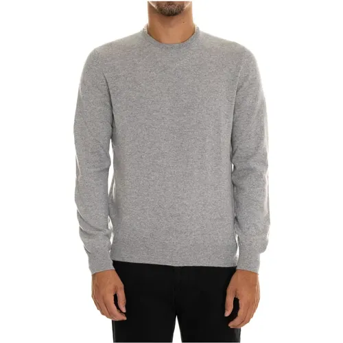 Kaschmir Rundhals Pullover , Herren, Größe: 3XL - Gran Sasso - Modalova