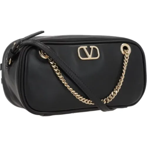 Shoulder Bag with VLogo Detail , female, Sizes: ONE SIZE - Valentino Garavani - Modalova