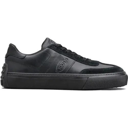 Schwarze Sneakers Xxm03E0Gc50Bkb9999 , Herren, Größe: 43 EU - TOD'S - Modalova