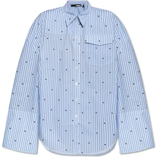 Striped Pattern Shirt , female, Sizes: XS - Rotate Birger Christensen - Modalova