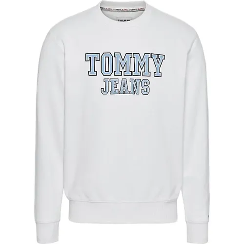 Sweatshirt , Herren, Größe: M - Tommy Jeans - Modalova