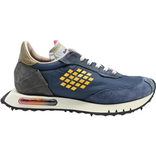 Space Race Sneakers in Navy/Grau/Fuxia - Be Positive - Modalova