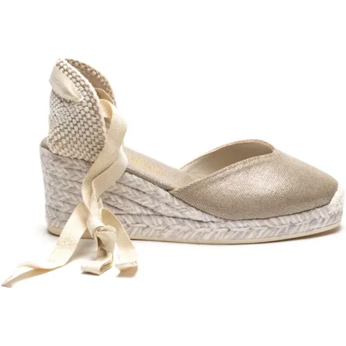 Flat shoes Grey , female, Sizes: 3 UK - Espadrilles - Modalova