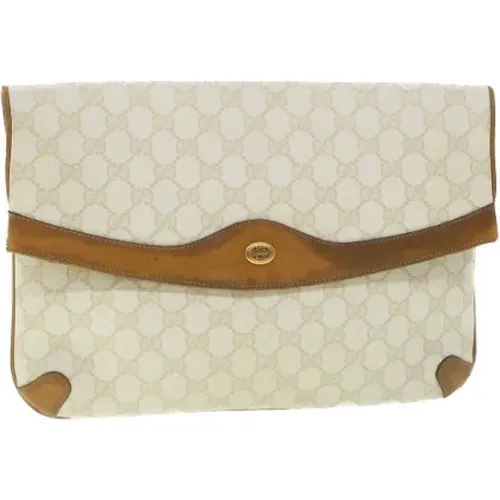 Pre-owned Leather clutches , female, Sizes: ONE SIZE - Gucci Vintage - Modalova