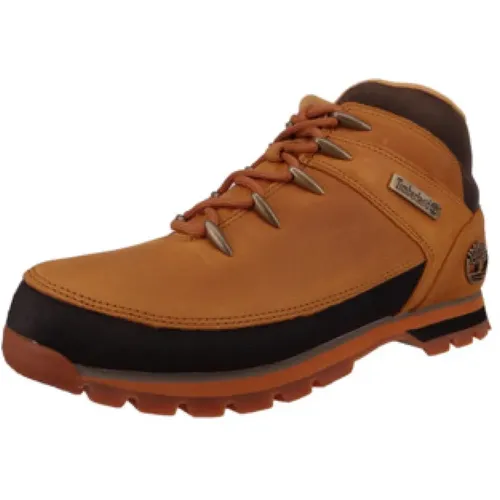 Mid Hiker Leder Wanderschuhe , Herren, Größe: 41 EU - Timberland - Modalova