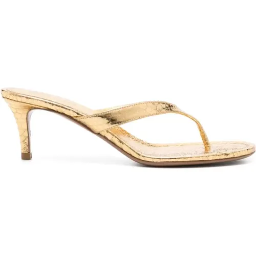 Goldene Ipanema Mule Stilvolles Schuhwerk , Damen, Größe: 36 1/2 EU - Paris Texas - Modalova