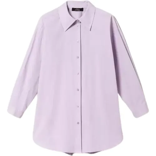 Classic Poplin Shirt Actitude Collection , female, Sizes: S - Twinset - Modalova
