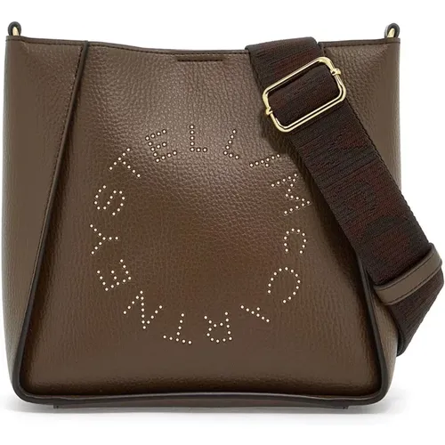 Crossbody-Tasche mit Perforiertem Logo - Stella Mccartney - Modalova