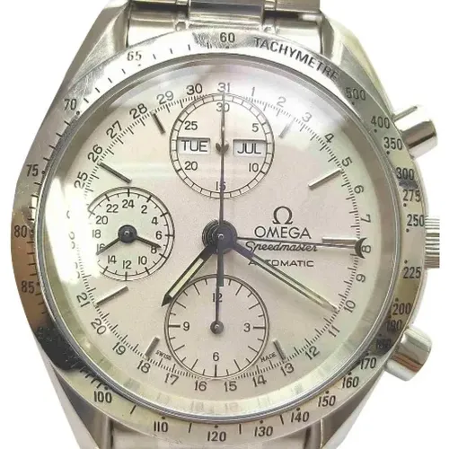 Pre-owned Stainless Steel watches , unisex, Sizes: ONE SIZE - Omega Vintage - Modalova