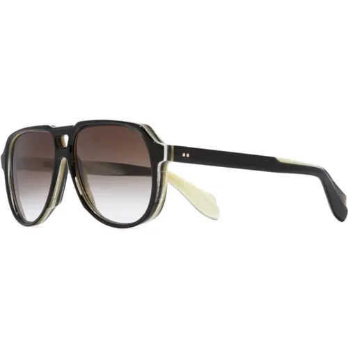 Vintage Piloten Sonnenbrille , unisex, Größe: 60 MM - Cutler And Gross - Modalova