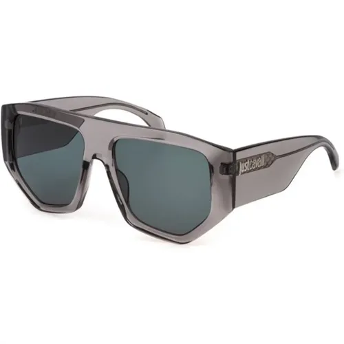 Shiny Transp. Grey Sonnenbrille , unisex, Größe: 58 MM - Just Cavalli - Modalova