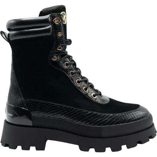 Rowan Lace Up Boots , female, Sizes: 5 UK, 6 UK, 8 UK, 7 UK, 4 UK, 5 1/2 UK, 3 UK - Michael Kors - Modalova