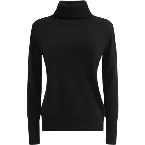 Ribbed Turtleneck Sweater Geo Classic Print , female, Sizes: M, XS, S - Alviero Martini 1a Classe - Modalova
