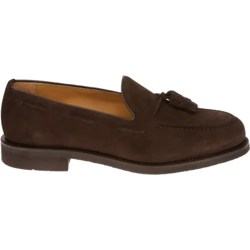 Suede Tassel Loafer , male, Sizes: 7 UK, 7 1/2 UK, 11 UK, 8 1/2 UK - Berwick - Modalova