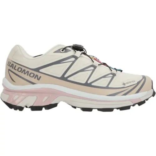 Beige Gore-Tex Low-Top Sneakers - Salomon - Modalova