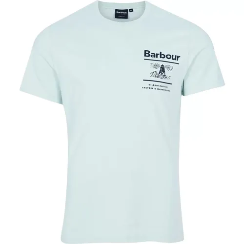 Nautical-inspired Chanonry T-Shirt , male, Sizes: L - Barbour - Modalova