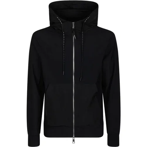 Schwarzer Ghislain Hoodie mit Kordel , Herren, Größe: M - Pmds - Modalova