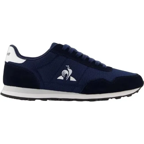 Blaue Casual Wildleder Sneakers für Herren - Le Coq Sportif - Modalova
